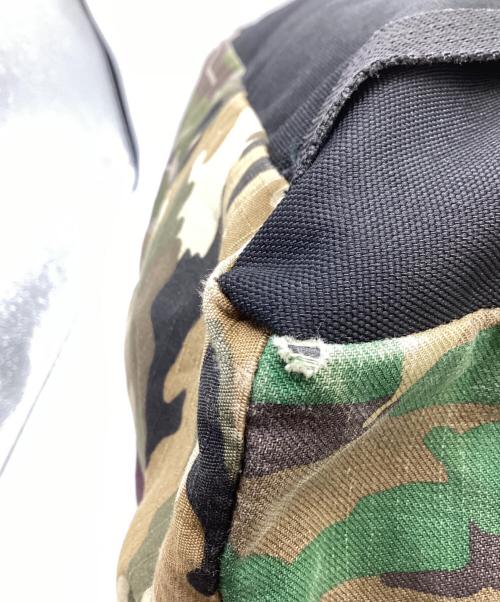 ANREALAGE（アンリアレイジ）ANREALAGE (アンリアレイジ) MEDICOM TOY (メディコム・トイ) パッチワークバックパック / MADE IN JAPAN グリーンの古着・服飾アイテム