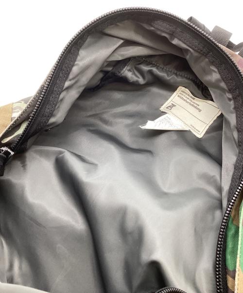 ANREALAGE（アンリアレイジ）ANREALAGE (アンリアレイジ) MEDICOM TOY (メディコム・トイ) パッチワークバックパック / MADE IN JAPAN グリーンの古着・服飾アイテム