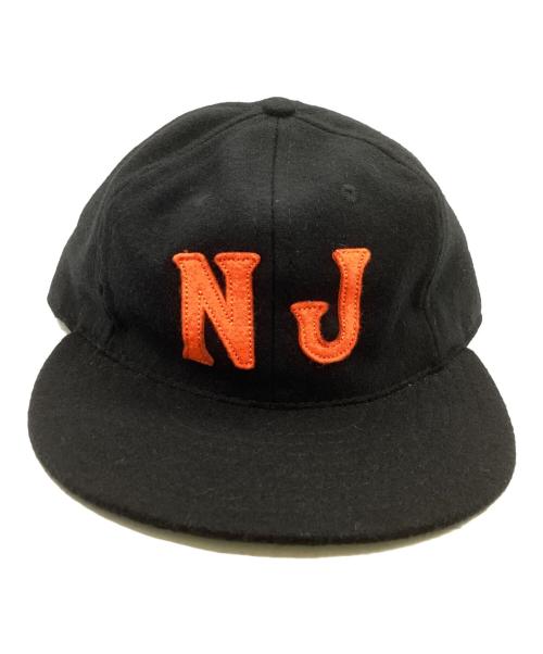 EBBETS FIELD FLANNELS（エベッツフィールドフランネルズ）EBBETS FIELD FLANNELS (エベッツフィールドフランネルズ) キャップ ブラック サイズ:FREEの古着・服飾アイテム
