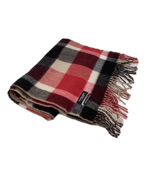 BLACK LABEL CRESTBRIDGE（ブラックレーベル クレストブリッジ）Cashmere 100% Scarf check pattern red / カシミヤ100% マフラー チェック柄 レッド / 51710-872-44 / Made in JAPAN / 日本製の古着・服飾アイテム