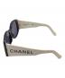 CHANEL (シャネル) サングラス/05251 C0229 ホワイト×ブラック：18000円
