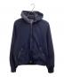 PRADA SPORTS（プラダスポーツ）の古着「ナイロン切替フーデッドジップアップパーカー/SJC185 AA6」｜ネイビー