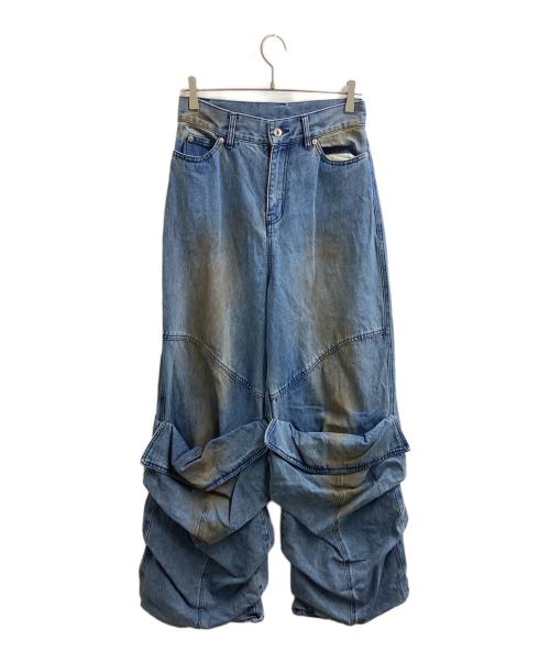 PRANK PROJECT（プランクプロジェクト）PRANK PROJECT (プランクプロジェクト) Faux Boots Denim / フェイクブーツデニム / 31251465610 インディゴ サイズ:38の古着・服飾アイテム