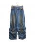 PRANK PROJECT（プランクプロジェクト）の古着「Faux Boots Denim / フェイクブーツデニム / 31251465610」｜インディゴ
