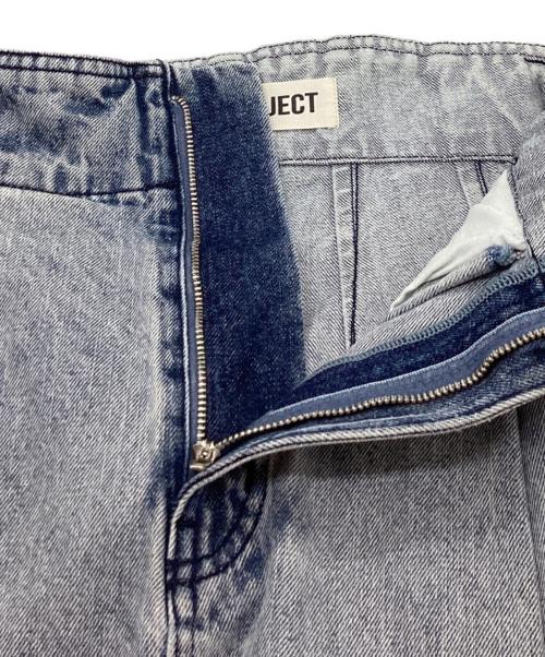 PRANK PROJECT（プランクプロジェクト）PRANK PROJECT (プランクプロジェクト) High Waist Banana Denim Pants / 31241465202 インディゴ サイズ:38の古着・服飾アイテム