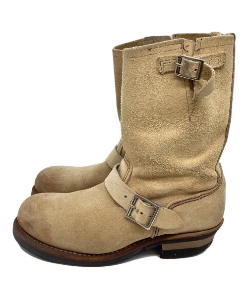 RED WING（レッドウィング）RED WING (レッドウィング) エンジニアブーツ / USA製 ASTM F 2413-05 / 8268 ベージュ サイズ:8 1/2の古着・服飾アイテム