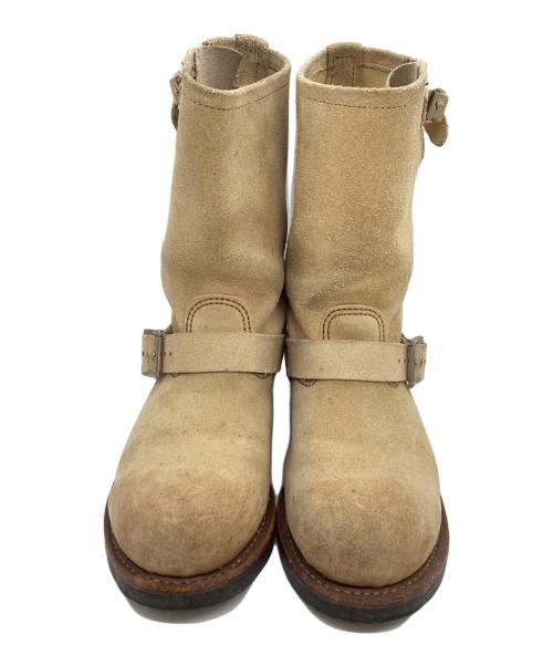 RED WING（レッドウィング）RED WING (レッドウィング) エンジニアブーツ / USA製 ASTM F 2413-05 / 8268 ベージュ サイズ:8 1/2の古着・服飾アイテム