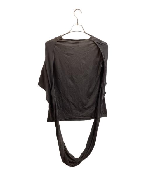 JULIUS（ユリウス）JULIUS　 (ユリウス) HOOP NECK CUT & SEWN / Tシャツ グレー サイズ:1の古着・服飾アイテム