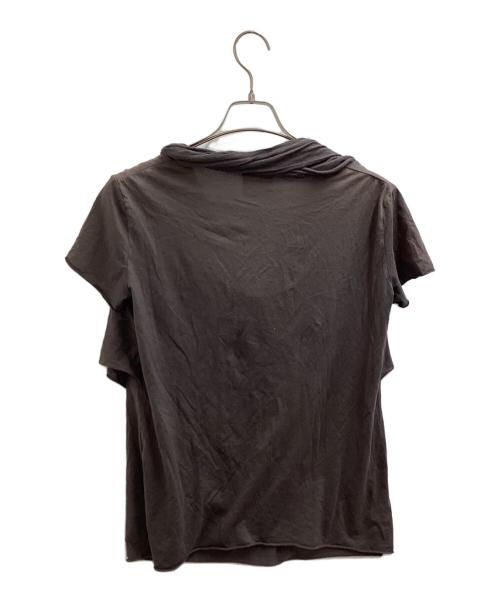 JULIUS（ユリウス）JULIUS　 (ユリウス) HOOP NECK CUT & SEWN / Tシャツ グレー サイズ:1の古着・服飾アイテム