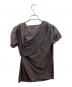 JULIUS　（ユリウス）の古着「HOOP NECK CUT & SEWN / Tシャツ」｜グレー