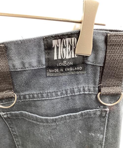 TIGER OF LONDON（タイガーオブロンドン）TIGER OF LONDON (タイガーオブロンドン) ボンテージパンツ ネイビー サイズ:28の古着・服飾アイテム