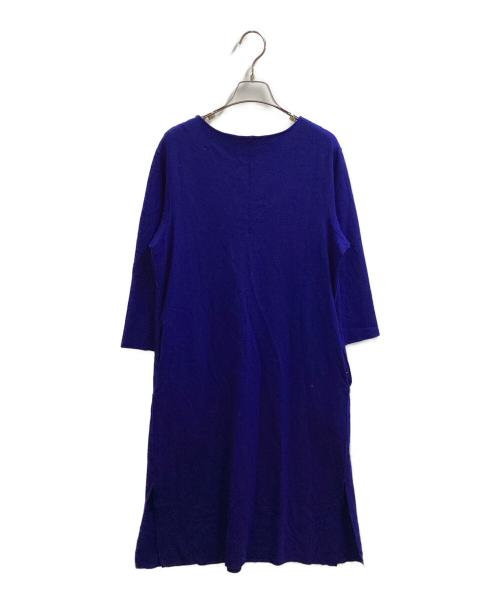 house of lotus（ハウスオブロータス）HOUSE OF LOTUS (ハウスオブロータス) スキッパーワンピース ブルー サイズ:Mの古着・服飾アイテム