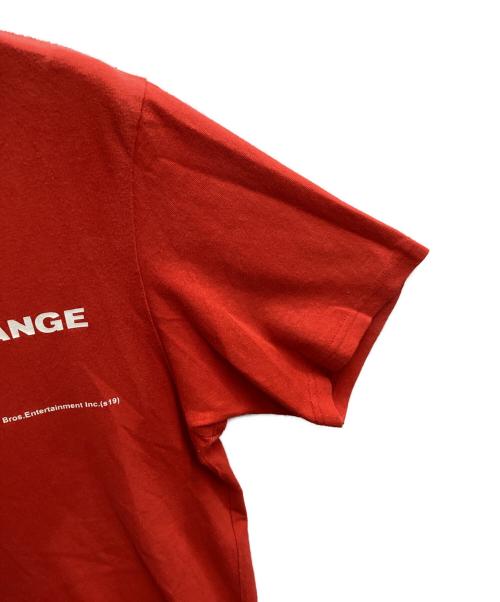 UNDERCOVER（アンダーカバー）UNDERCOVER (アンダーカバー) A Clockwork Orange (アクロックワークオレンジ) プリントTシャツ レッド サイズ:2の古着・服飾アイテム