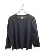 South2 West8サウスツー ウエストエイト）の古着「シースルーカットソー / ネペンテス / MR1031」｜ブラック