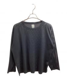 South2 West8（サウスツー ウエストエイト）の古着「シースルーカットソー / ネペンテス / MR1031」｜ブラック