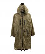 and wanderアンドワンダー）の古着「fly rain long coat　574-3111012」｜ベージュ