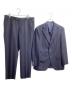 UNIVERSAL LANGUAGE（ユニバーサルランゲージ）の古着「TR24 セットアップスーツ / AQH401 / SUPER150's」｜ネイビー