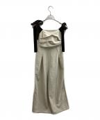 ）の古着「ribbon shoulder combinaiso　/　A25SS009」｜ベージュ