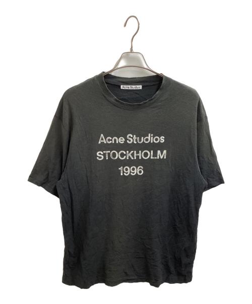 Acne studios（アクネ ストゥディオズ）ACNE STUDIOS (アクネ ストゥディオズ) LOGO T-SHIRT RELAXED FIT　25SS　fn-ux-tshi000013 ブラック サイズ:Mの古着・服飾アイテム