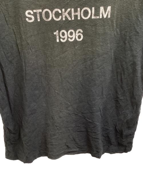 Acne studios（アクネ ストゥディオズ）ACNE STUDIOS (アクネ ストゥディオズ) LOGO T-SHIRT RELAXED FIT　25SS　fn-ux-tshi000013 ブラック サイズ:Mの古着・服飾アイテム