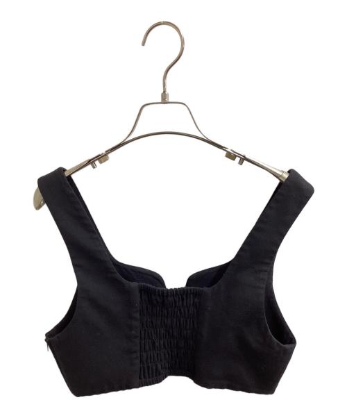 TODAYFUL（トゥデイフル）TODAYFUL (トゥデイフル) ウールスリットビスチェ　12220423 ブラック サイズ:FREEの古着・服飾アイテム