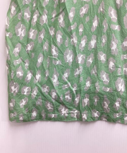 NEAT ALOHA（ニートアロハ）NEAT ALOHA (ニートアロハ) レーヨンオープンカラーシャツ グリーン サイズ:Lの古着・服飾アイテム