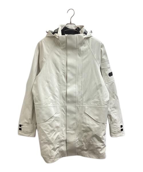 ALPHA TAURI（アルファタウリ）ALPHA TAURI (アルファタウリ) レインコート / ATA23000 アイボリー サイズ:Mの古着・服飾アイテム