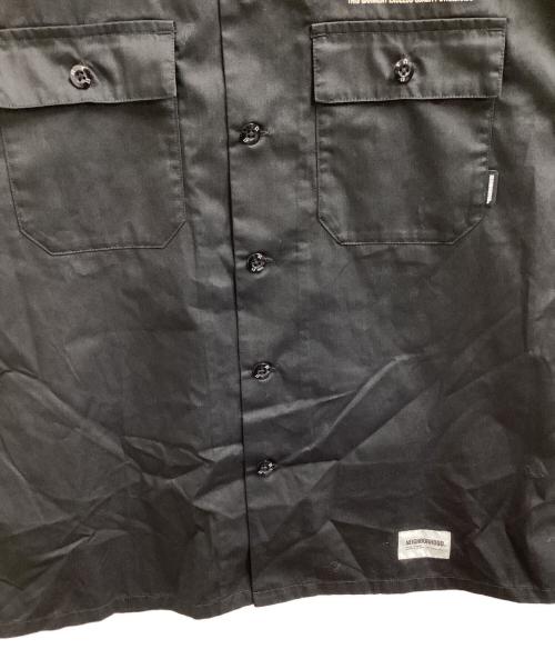 NEIGHBORHOOD（ネイバーフッド）NEIGHBORHOOD (ネイバーフッド) CLASSIC WORK SHIRT SS / 半袖シャツ / 241TSNH-SHM01S  ブラック サイズ:Mの古着・服飾アイテム