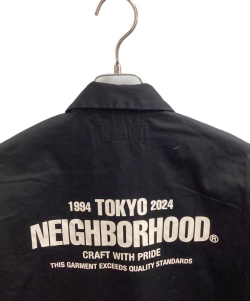 NEIGHBORHOOD（ネイバーフッド）NEIGHBORHOOD (ネイバーフッド) CLASSIC WORK SHIRT SS / 半袖シャツ / 241TSNH-SHM01S  ブラック サイズ:Mの古着・服飾アイテム