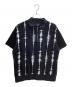 HUF（ハフ）の古着「SEISMOGRAM VELOUR POLO」｜ブラック