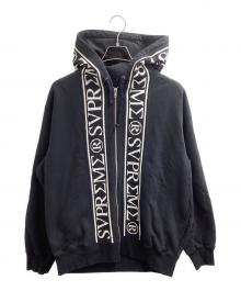 SUPREME（シュプリーム）の古着「Roman Zip Up Hooded Sweatshirt/23SS」｜ブラック