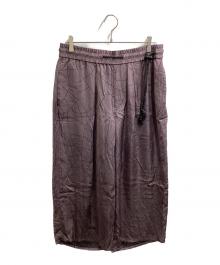 ETHOSENS（エトセンス）の古着「CRAZING PANTS」｜パープル
