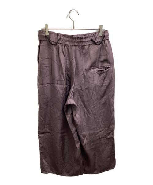 ETHOSENS（エトセンス）ETHOSENS (エトセンス) CRAZING PANTS パープル サイズ:3の古着・服飾アイテム