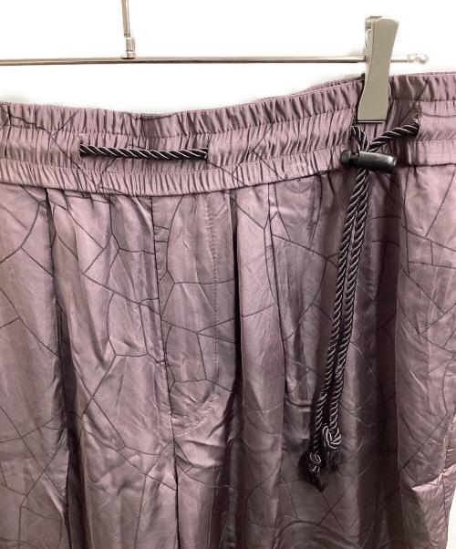 ETHOSENS（エトセンス）ETHOSENS (エトセンス) CRAZING PANTS パープル サイズ:3の古着・服飾アイテム