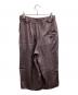 ETHOSENS (エトセンス) CRAZING PANTS パープル サイズ:3：5000円