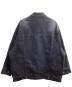 I'm here: (アイムヒアー) HAIR LEATHER'S PATCH : DENIM JACKET / ヘアレザーパッチ デニムジャケット ブラック サイズ:M：18000円