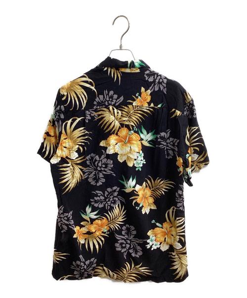 TWO PALMS（トゥーパームス）TWO PALMS (トゥーパームス) レーヨンアロハシャツ　/　501R ブラック サイズ:Sの古着・服飾アイテム