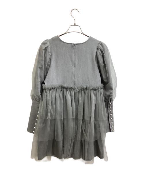 PAMEO POSE（パメオポーズ）PAMEO POSE (パメオポーズ) Coverd Mini Dress / 2324503007 グレー サイズ:FREE 未使用品の古着・服飾アイテム