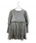 PAMEO POSE (パメオポーズ) Coverd Mini Dress / 2324503007 グレー サイズ:FREE 未使用品：10000円