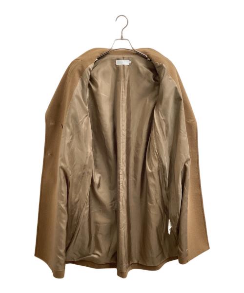 Graphpaper（グラフペーパー）Graphpaper (グラフペーパー) Wool Fleece Double Breasted Coat/GL203-40039B ブラウン サイズ:00の古着・服飾アイテム