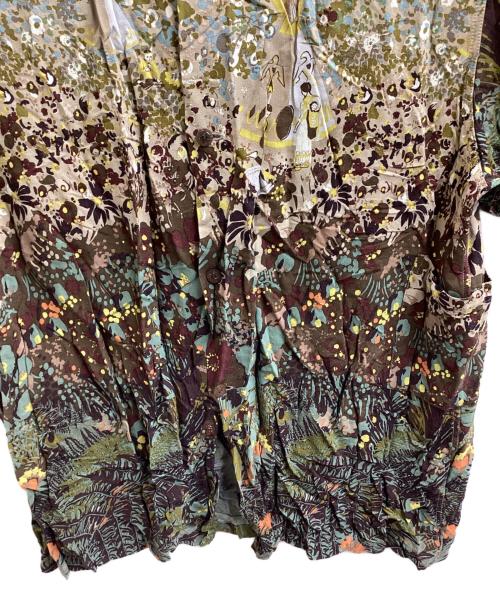 KAPITAL（キャピタル）KAPITAL (キャピタル) Rayon NABAJO LAND Aloha Shirt　/　K2305SS168 ベージュ サイズ:XLの古着・服飾アイテム