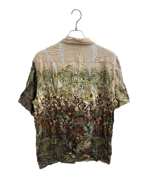 KAPITAL（キャピタル）KAPITAL (キャピタル) Rayon NABAJO LAND Aloha Shirt　/　K2305SS168 ベージュ サイズ:XLの古着・服飾アイテム