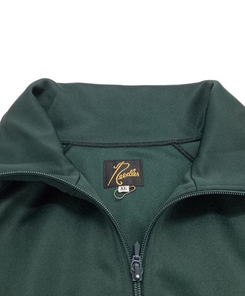 Needles（ニードルズ）Needles (ニードルズ) Track Jacket - Poly Smooth / トラックジャケット - ポリスムース / RW314 / 25AW グリーン サイズ:XLの古着・服飾アイテム