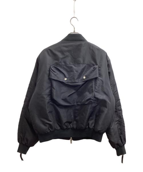 A-WENDE（オウェンド）A-Wende (オウェンド) 459 Bomber jacket ブラック サイズ:ONE SIZEの古着・服飾アイテム