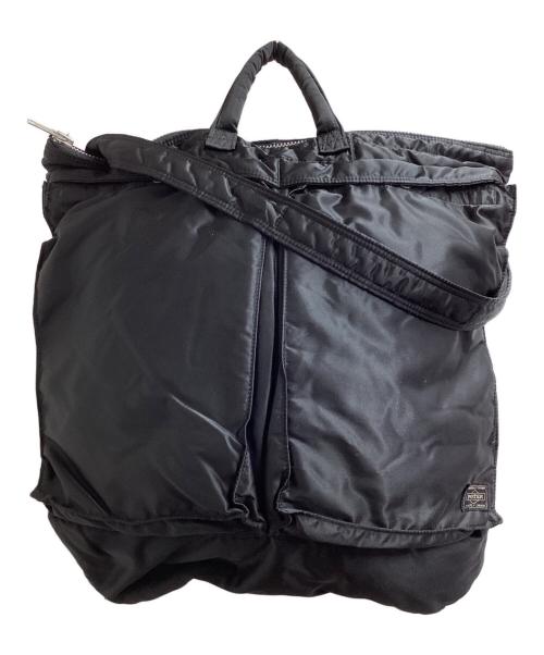 PORTER（ポーター）PORTER (ポーター) TANKER 2WAY HELMETBAG / タンカー2WAYヘルメットバッグ / 622-78332 ブラックの古着・服飾アイテム