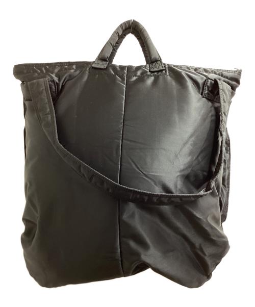 PORTER（ポーター）PORTER (ポーター) TANKER 2WAY HELMETBAG / タンカー2WAYヘルメットバッグ / 622-78332 ブラックの古着・服飾アイテム