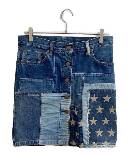 Hysteric Glamour（ヒステリックグラマー）Hysteric Glamour (ヒステリックグラマー) KINKY JEANS / デニムスカート  インディゴ サイズ:FREEの古着・服飾アイテム