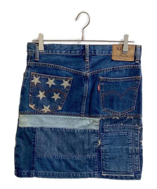 Hysteric Glamour（ヒステリックグラマー）Hysteric Glamour (ヒステリックグラマー) KINKY JEANS / デニムスカート  インディゴ サイズ:FREEの古着・服飾アイテム