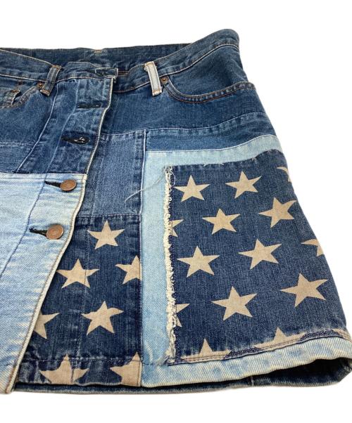 Hysteric Glamour（ヒステリックグラマー）Hysteric Glamour (ヒステリックグラマー) KINKY JEANS / デニムスカート  インディゴ サイズ:FREEの古着・服飾アイテム