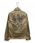 Hysteric Glamour (ヒステリックグラマー) シャツジャケット ベージュ サイズ:印字消え：6000円